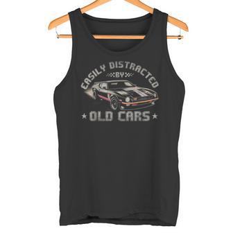De Coche Clásicaintage Divertida Quee Distrae Camiseta sin mangas - Regaloses