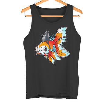 Déguisement De Requin Pour Poisson Rouge Humoristique De Poisson Clown Débardeur e - Cadeauxyz