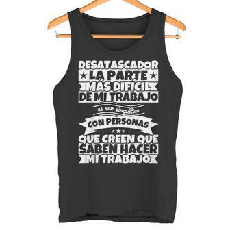 Desatascador Divertido La Parte Camiseta sin mangas - Regaloses