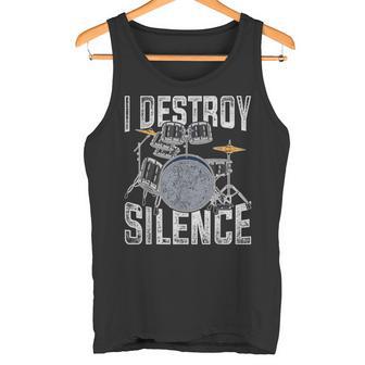 I Destroyilence Cadeau Pour Batteur Batterie Débardeur e - Cadeauxyz