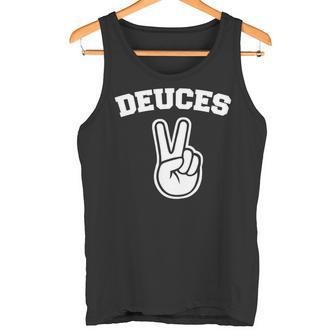 Deuces Finger Deuces 長袖tシャツ タンクトップ - Kawaiitshirt