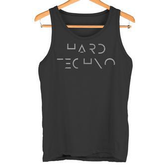 Diseño Minimalista Hard Techno Para Dj Rave Camiseta sin mangas - Regaloses