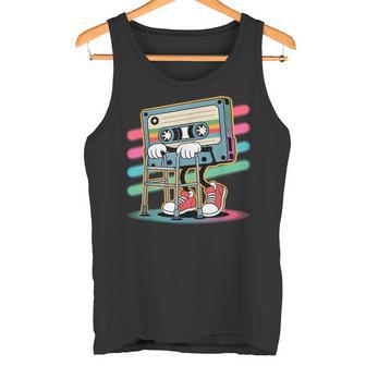 Divertida Cinta De Casete Retro Con Nostalgia De Walker Camiseta sin mangas - Regaloses