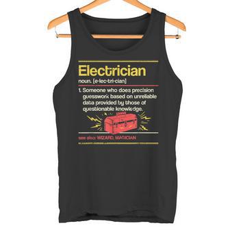 Divertida Con Texto En Inglés I Am An Electrician I Camiseta sin mangas - Regaloses