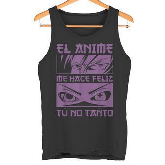Divertido Japonés El Anime Me Hace Feliz Gusta El Anime Camiseta sin mangas - Regaloses
