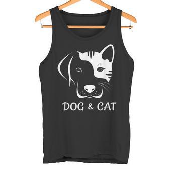 Dog & Cat Amigos De Perros Y Gatos Camiseta sin mangas - Regaloses