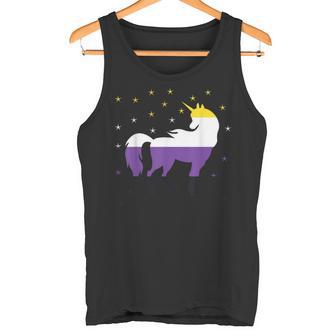 Drapeau Licorne Non Binaire Débardeur e - Cadeauxyz