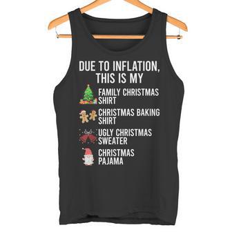 Due To Inflation This Is My Christmas Canotta - Novitaregali