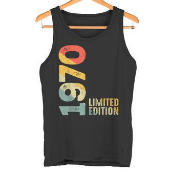 Edición Limitada 1970 Nacido 1970 Cumpleaños Camiseta sin mangas - Regaloses