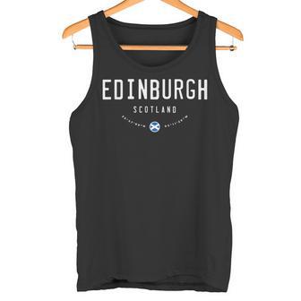 Edinburghcotland United Kingdom Uk タンクトップ - Kawaiitshirt