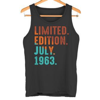 Édition Limitée Juillet 1963 Anniversaire Manche Longue Débardeur e - Cadeauxyz