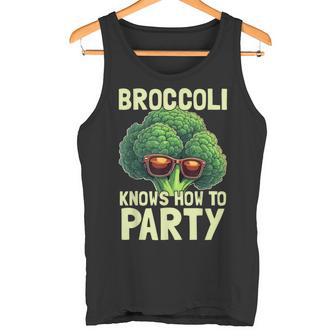 El Brócoliabe Cómo Divertirse Divertido Amante De Laserduras Del Brócoli Camiseta sin mangas - Regaloses