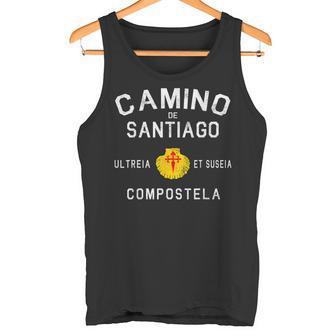 El Camino Deantiago Buen Caminot James Way ハイキングギフト タンクトップ - Kawaiitshirt