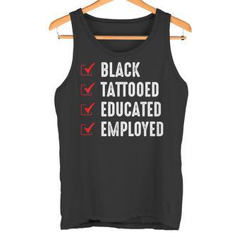 Empleados Educados Tatooed Historia Negra Camiseta sin mangas - Regaloses
