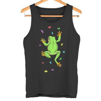 Escalador De Rocas Para Interiores Trepadores De Rana Trepadores Divertidos Camiseta sin mangas - Regaloses