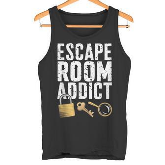 Escape Room Adicto Escape Room Camiseta sin mangas - Regaloses