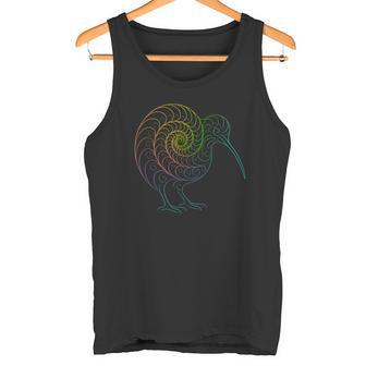 Espiral Fractal Con Forma De Arco Iris Camiseta sin mangas - Regaloses