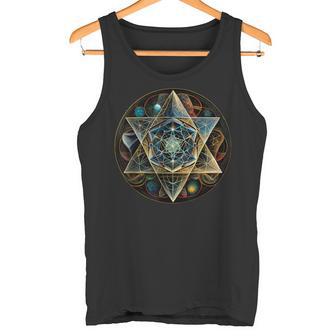 Estrella Tetraedro Merkaba Camiseta sin mangas - Regaloses
