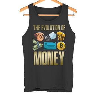 Evolution Of Money お金の進化 ビットコインプランb 暗号通貨btc ホドル タンクトップ - Kawaiitshirt