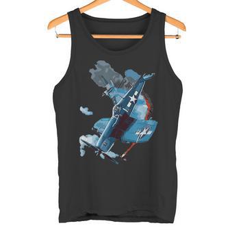 Famosos Aviones Ww2 F4u Air A Combate Aéreo Camiseta sin mangas - Regaloses