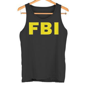 Fbi ハロウィン おもしろコスチューム タンクトップ - Kawaiitshirt