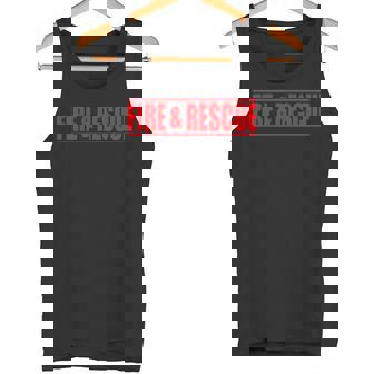 Fire And Rescue 消防士 コスチューム ユニフォーム タンクトップ - Kawaiitshirt