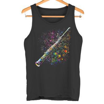 Flûte Traversière Coloré Musicien Flûte Traversière Cadeau P Débardeur e - Cadeauxyz