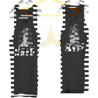 Fold Your Hands 瞑想 ナマステ タンクトップ - Kawaiitshirt