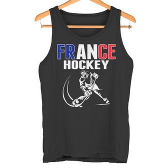 Francia Fans Del Hockeyobre Hielo Jersey Apoyo Equipo De Hockey Francés Camiseta sin mangas - Regaloses