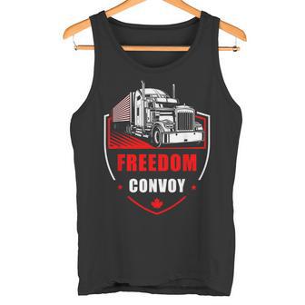 Freedom Convoy United Canada Truckers タンクトップ - Kawaiitshirt