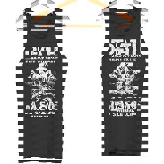 Freemasonkull Quote Deathmiles Mason ユーモア フリーメイソン タンクトップ - Kawaiitshirt