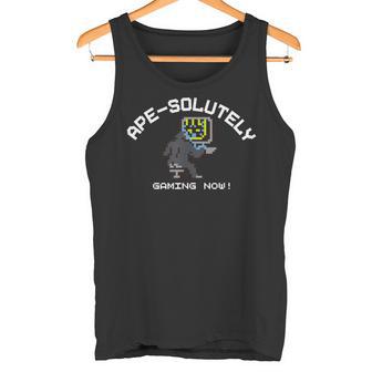 Gaming Ape ゲーミング エイプ 類人猿 猿 ゲーム 白 タンクトップ - Kawaiitshirt