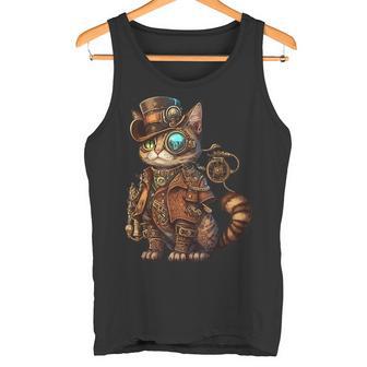 Gato Punk Gatitoteampunk Gatitoteampunk Camiseta sin mangas - Regaloses