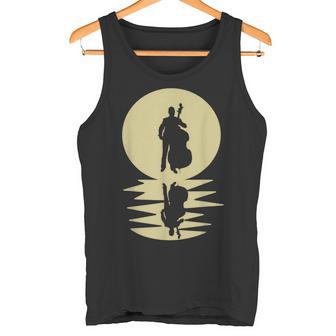 Gran Contrabajo Luna Regalo Música Camiseta sin mangas - Regaloses