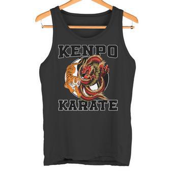 Gran Kenpo Karate Ropa Japonés Arte Marcial Luchador Camiseta sin mangas - Regaloses