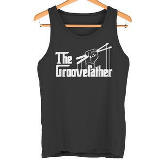 The Groovefatherintage Drumsドラミングバンドドラマー タンクトップ - Kawaiitshirt