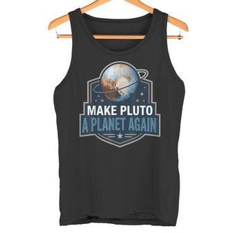 Hacer De Plutón Un Planeta Nuevamente Ciencia Espacial Camiseta sin mangas - Regaloses