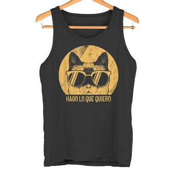 Hago Lo Que Quiero Os Amantes De Los Gatos Gati Camiseta sin mangas - Regaloses