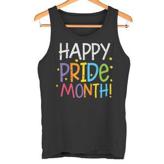 Happy Pride Month レインボー ゲイプライド アリー Lgbt メンズ レディース キッズ タンクトップ - Kawaiitshirt