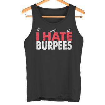 I Hate Burpees Palestra Fitness Donna Bodybuilding Canotta - Novitaregali