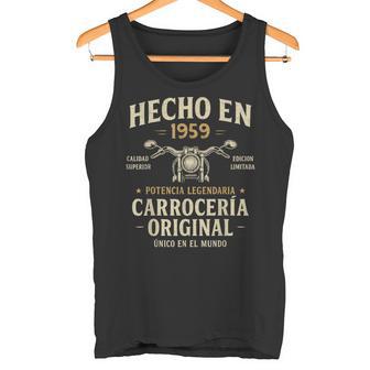 Hecho En 1959 67 Años Cumpleaños Moto Biker Hombre Motero Camiseta sin mangas - Regaloses