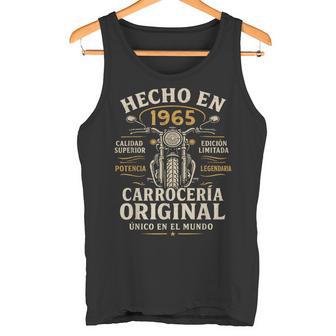 Hecho En 1965 61 Años Cumpleaños Moto Biker Hombre Motero Camiseta sin mangas - Regaloses