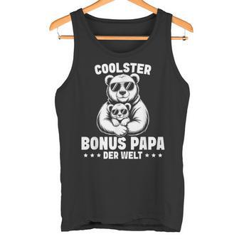 Herren Coolster Bonus Papa Der Welt -Tiefpapa Tank Top - Seseable