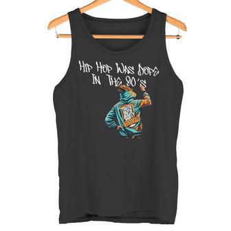 Hip Hop Fue Dope En 90 Graffiti Retro Rap Music Camiseta sin mangas - Regaloses