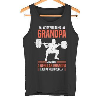 Hombre Gimnasio Culturismo Abuelo Fitness Abuelo Fitness Entrenamiento Camiseta sin mangas - Regaloses