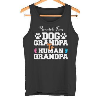 Hombre Promocionado De Perro Abuelo A Abuelo Humano Camiseta sin mangas - Regaloses