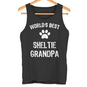 Hombreheltie heltie Grand Paw Mejorheltie Abuelo Del Mundo Camiseta sin mangas - Regaloses