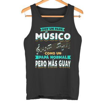 Hombreoy Un Papá Músico Como Un Papá Normal Pero Más Guay Camiseta sin mangas - Regaloses