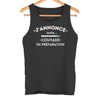 Homme Cadeau Futur Papa Annonce Couvade Citation Drôle Homme Débardeur e - Cadeauxyz