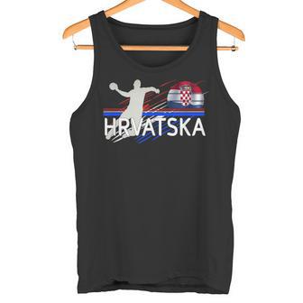 Hrvatska Ballon De Handball Croatie Débardeur e - Cadeauxyz